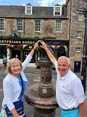 Scenic stop on a Scotland whisky chauffeur tour